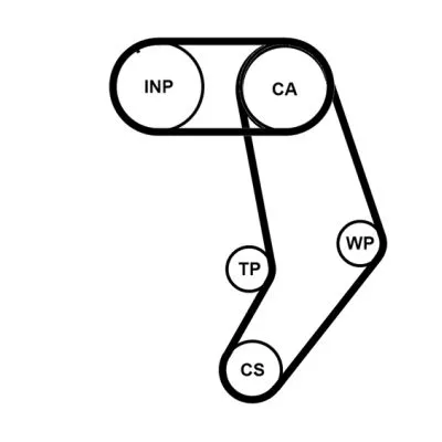 CONTINENTAL CTAM Timing Belt Kit (CT939K6PRO)
