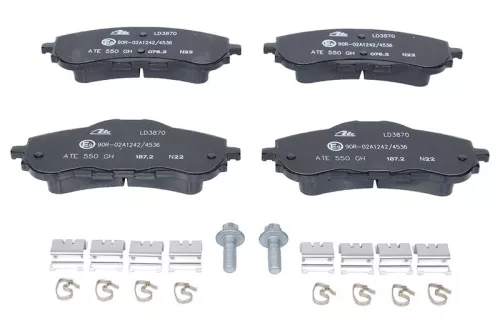 ATE Brake Pad Set, disc brake (13.0470-3870.2)