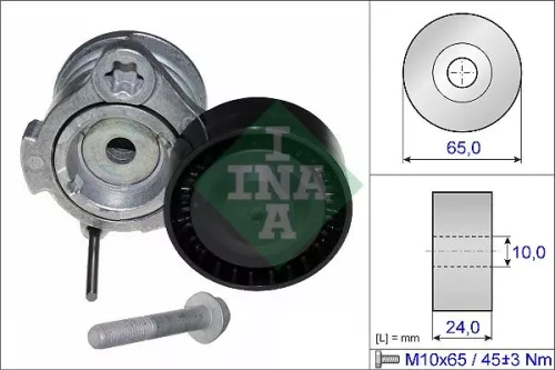 Belt Tensioner, V-ribbed belt