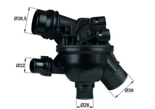 MAHLE Thermostat, coolant (TM19102)