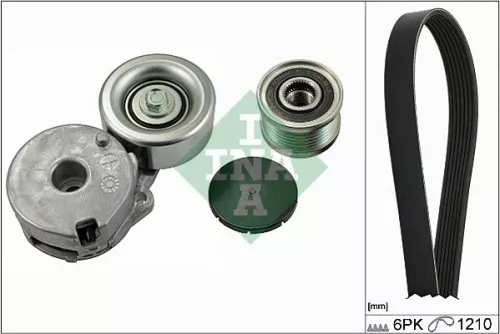 Deflection/Guide Pulley, V-ribbed belt