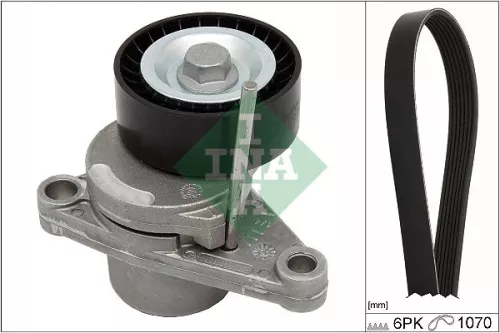 Schaeffler INA Deflection/Guide Pulley, V-ribbed belt (532031110)