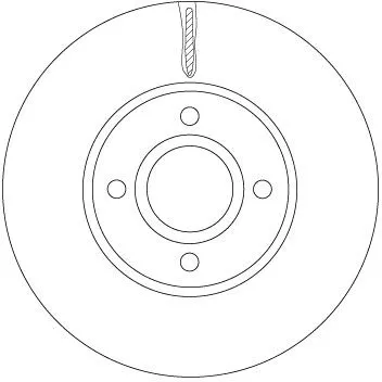 TRW Brake Disc (DF6898)