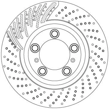 TRW Brake Disc (DF6821S)
