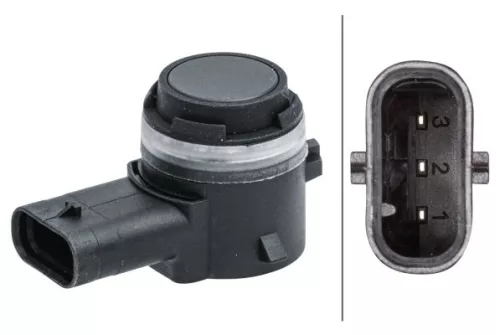 HELLA Sensor, park distance control (6PX358141-261)