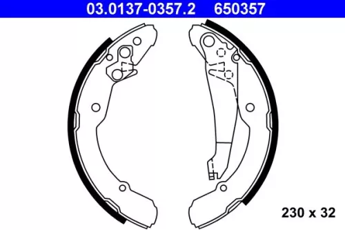 Brake Shoe Set