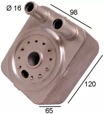 MAHLE Oil Cooler, engine oil (CLC162000S)