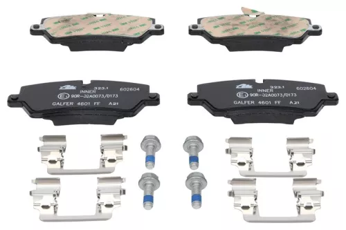 ATE Brake Pad Set, disc brake (13.0460-2604.2)