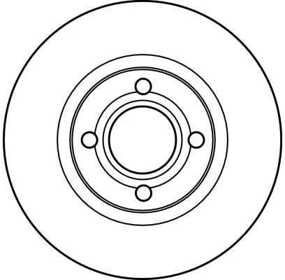 TRW Brake Disc (DF2601)