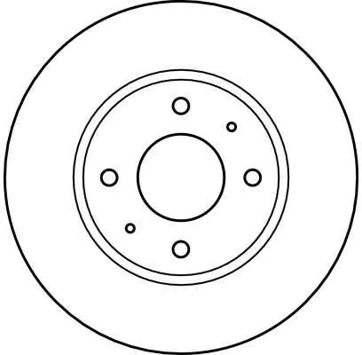 TRW Brake Disc (DF4054)