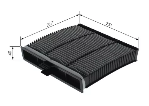 BOSCH Filter, cabin air (1987432394)