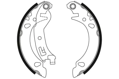 TRW Brake Shoe Set (GS8473)