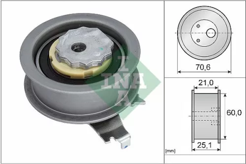 Belt Tensioner, V-ribbed belt