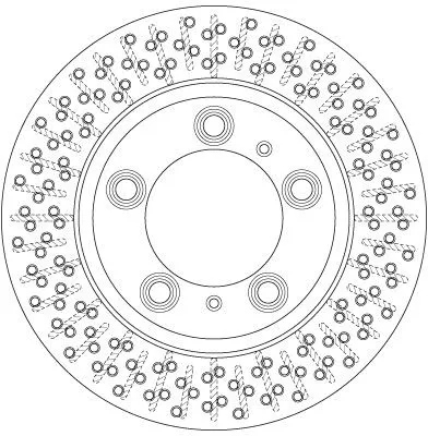 TRW Brake Disc (DF6298S)
