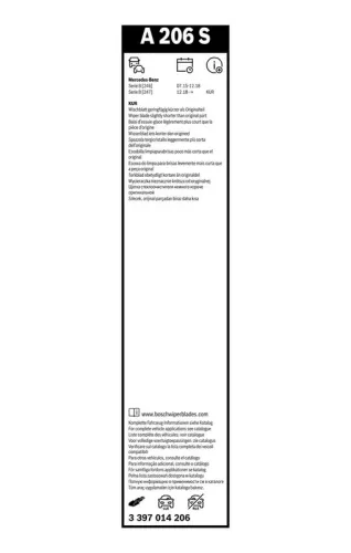 BOSCH Wiper Blade (3397014206)