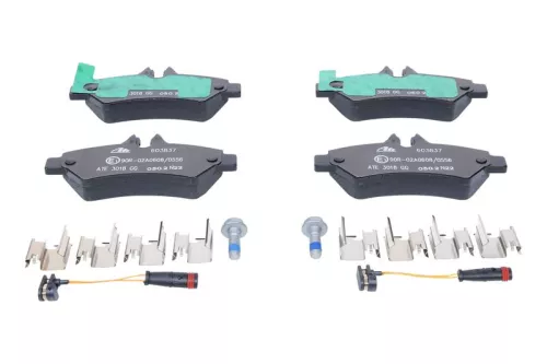 ATE Brake Pad Set, disc brake (13.0460-3837.2)