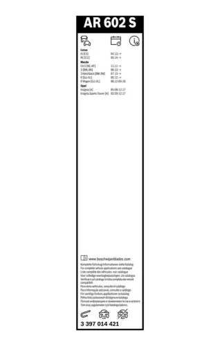 BOSCH Wiper Blade (3397014421)