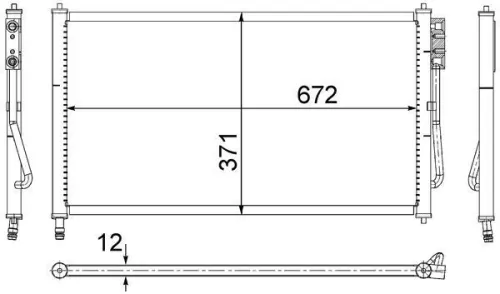 Condenser, air conditioning