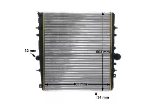 MAHLE Radiator, engine cooling (CR1437000S)