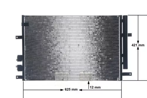 MAHLE Condenser, air conditioning (AC693000S)