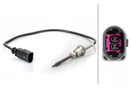 Sensor, exhaust gas temperature