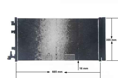 MAHLE Condenser, air conditioning (AC630000S)