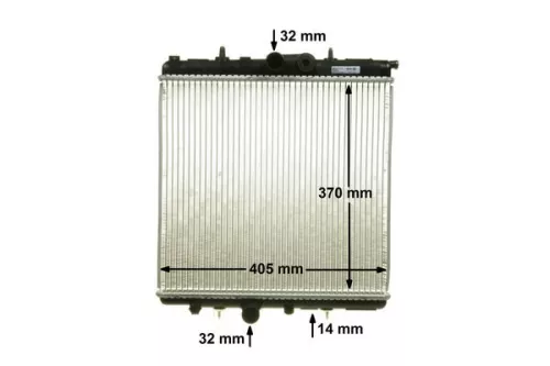 MAHLE Radiator, engine cooling (CR527000S)