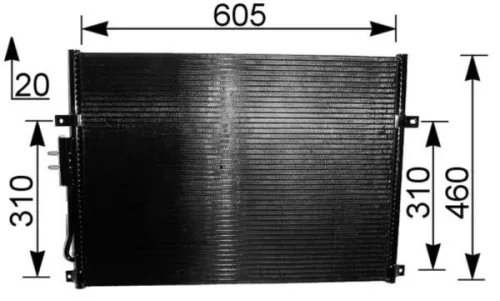 Condenser, air conditioning