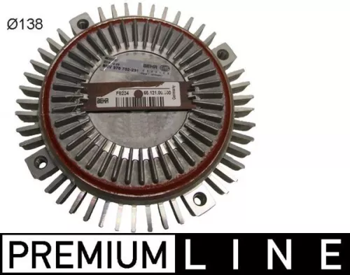 Clutch, radiator fan