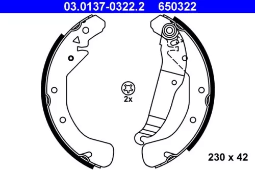 Brake Shoe Set