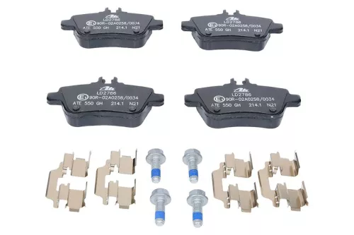 ATE Brake Pad Set, disc brake (13.0470-2786.2)