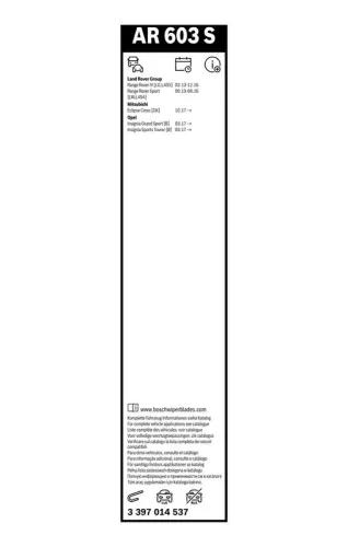 BOSCH Wiper Blade (3397014537)