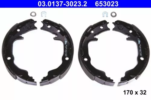 ATE Brake Shoe Set, parking brake (03.0137-3023.2)