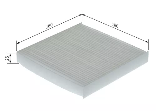 BOSCH Filter, cabin air (1987435153)