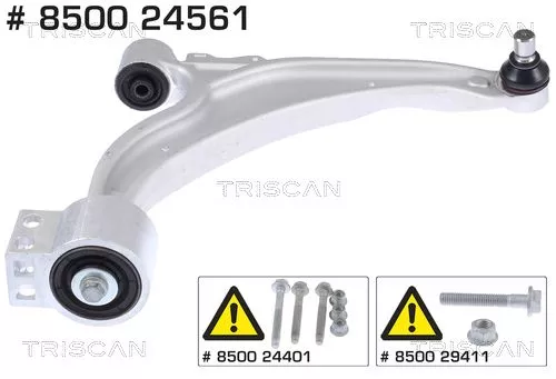 Control/Trailing Arm, wheel suspension