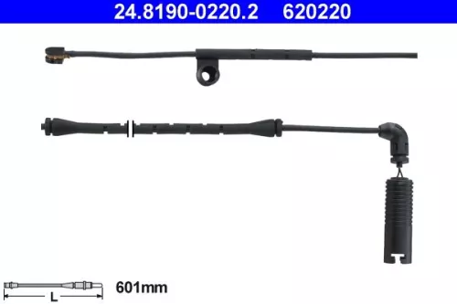 ATE Warning Contact, brake pad wear (24.8190-0220.2)