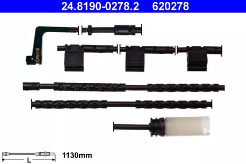 ATE Warning Contact, brake pad wear (24.8190-0278.2)