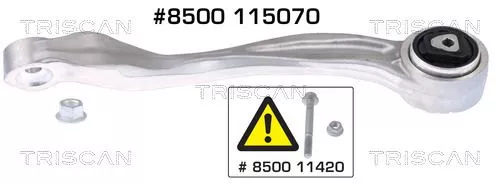 Control/Trailing Arm, wheel suspension