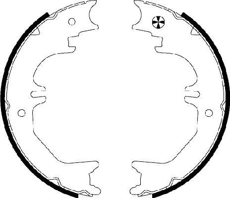 Brake Shoe Set, parking brake