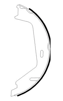 Brake Shoe Set, parking brake