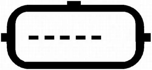 HELLA Mass Air Flow Sensor (8ET009142-771)