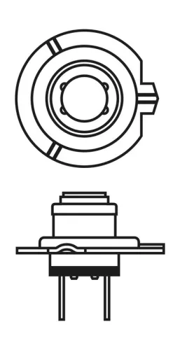 BOSCH Bulb, headlight (1987301441)