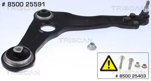 TRISCAN Control/Trailing Arm, wheel suspension (850025591)