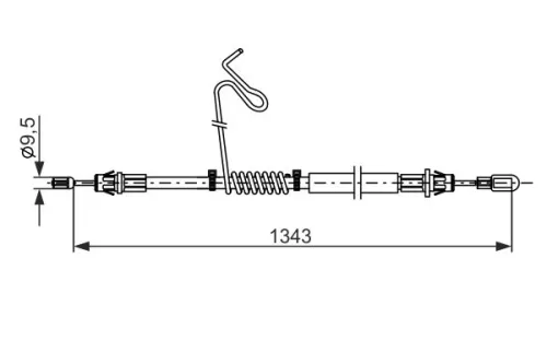 Cable Pull, parking brake
