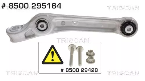 Control/Trailing Arm, wheel suspension