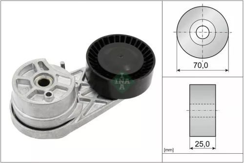 Belt Tensioner, V-ribbed belt