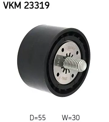 SKF Deflection Pulley/Guide Pulley, timing belt (VKM23319)
