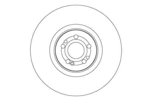 TRW Brake Disc (DF4634S)