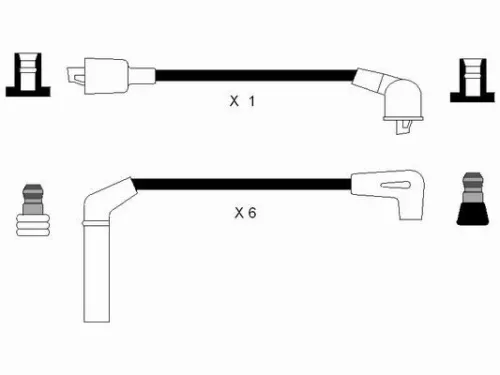 NGK Ignition Cable Kit (8287)