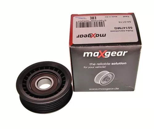MAXGEAR Deflection/Guide Pulley, V-ribbed belt (54-0115)